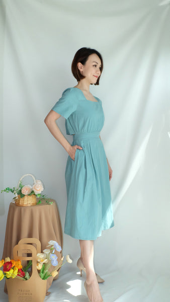 AVERY DRESS [TIFFANY BLUE]