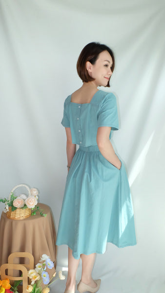 AVERY DRESS [TIFFANY BLUE]