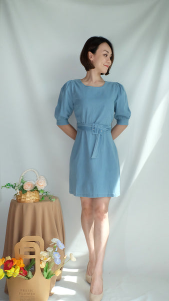 LINCOLN DRESS [L.BLUE]