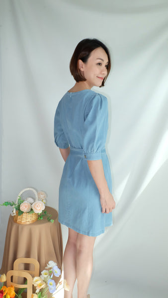 LINCOLN DRESS [L.BLUE]