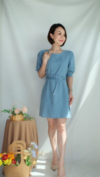 LINCOLN DRESS [L.BLUE]