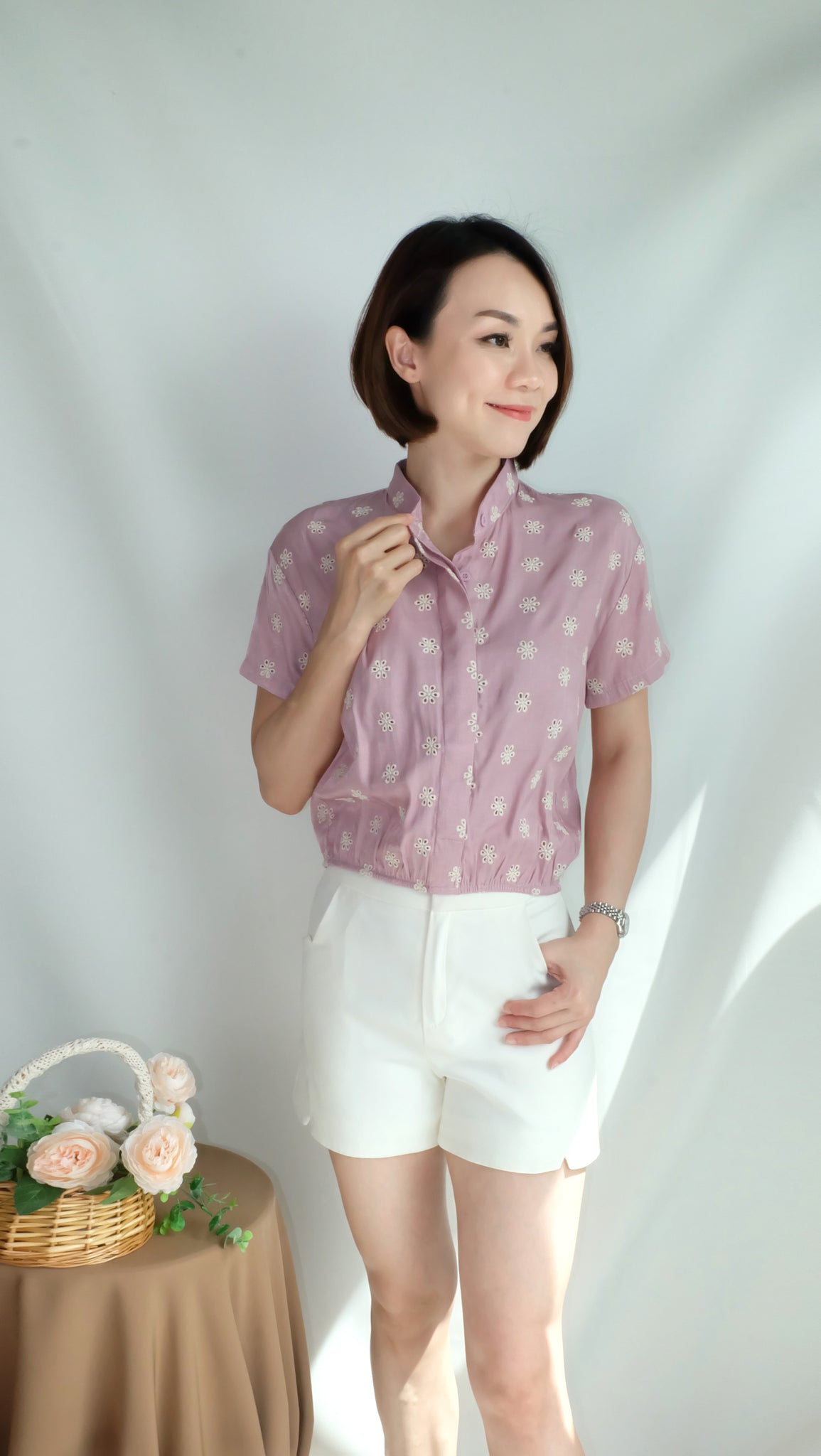 PRIMORSE TOP [PINK]