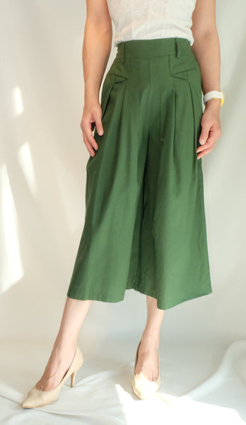 ABIGAIL PANT [GREEN]