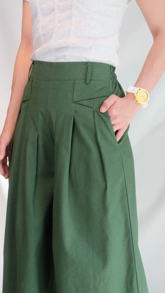 ABIGAIL PANT [GREEN]