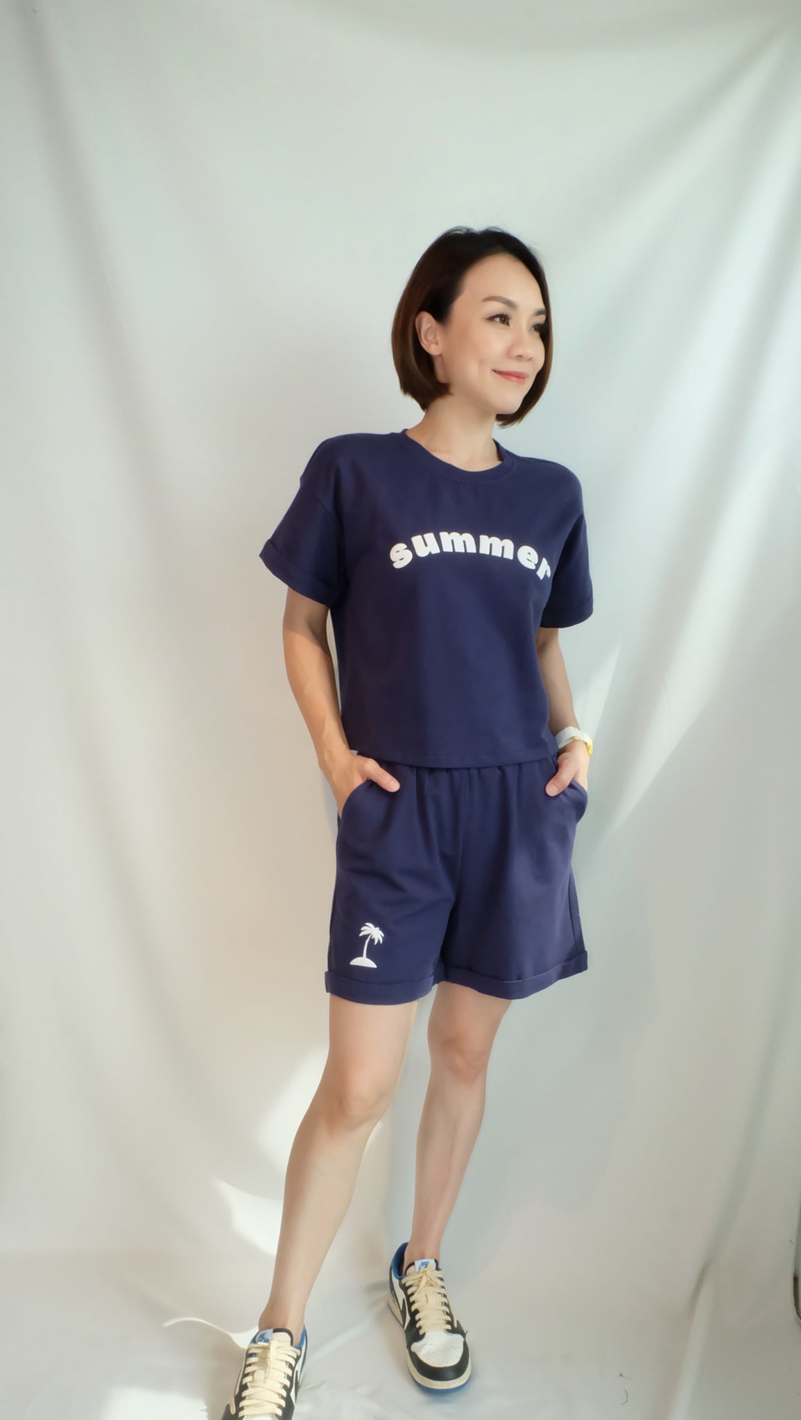 ARDEN SET [NAVY]