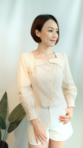 BARBARA TOP [BEIGE]