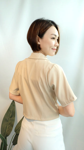 SUSAN TOP [BEIGE]