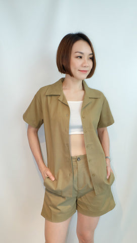 DONNA SET [ARMY GREEN]