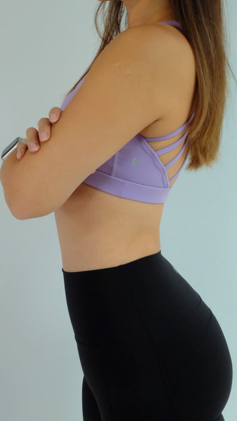 RIVKA SPORT BRA [LILAC]