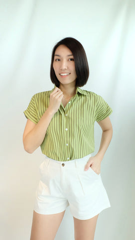 CHRISTINE TOP [OLIVE]