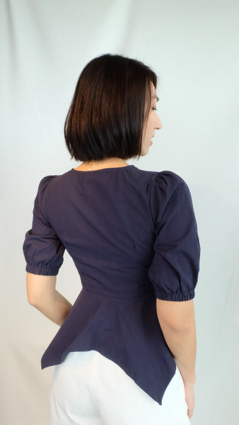 PAMELA TOP [NAVY]