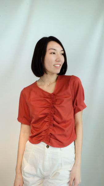 CORAL TOP [RED]