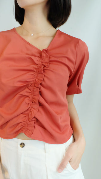 CORAL TOP [RED]