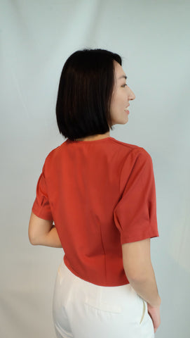 CORAL TOP [RED]