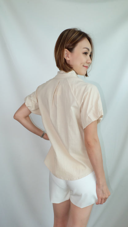 HELEN TOP [BEIGE]