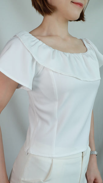 VIRGINIA TOP [WHITE]