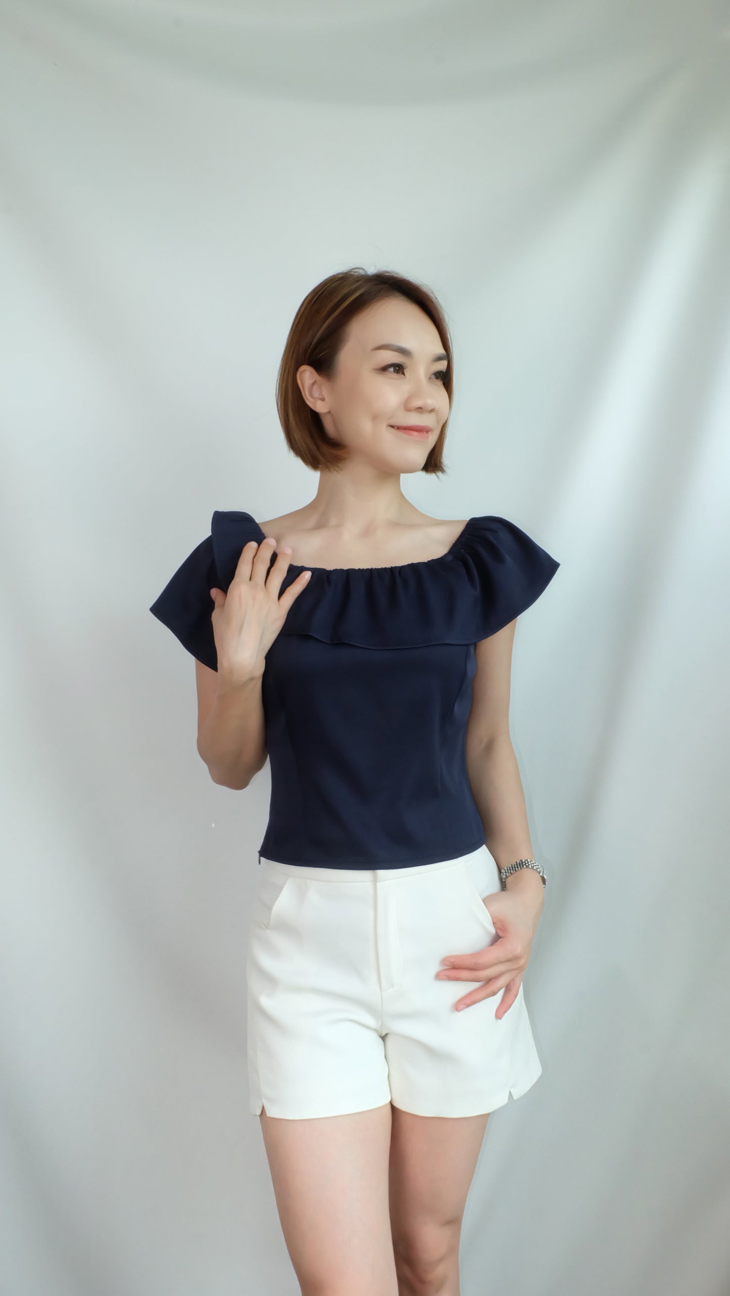 Virginia Top (Navy Blue)