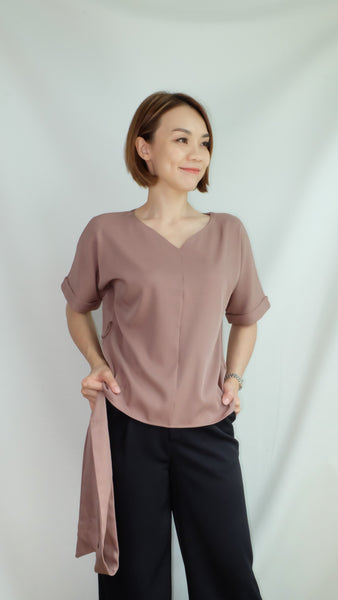 CYNTHIA TOP [KHAKI]