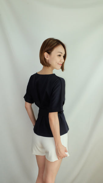 CYNTHIA TOP [NAVY]