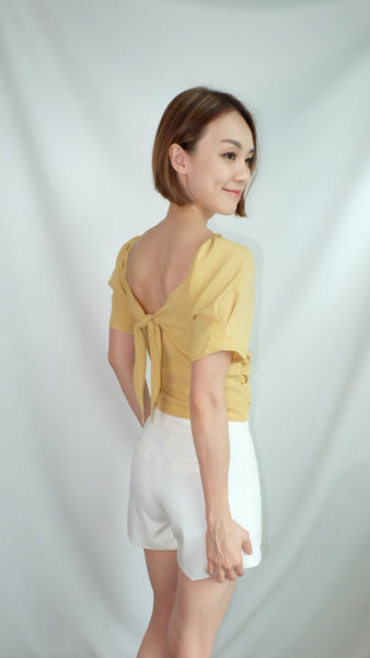 STEPHANIE TOP [MUSTARD]