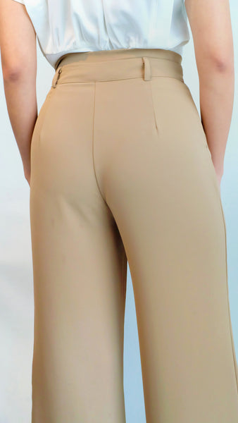 BEVERLY PANT [KHAKI]