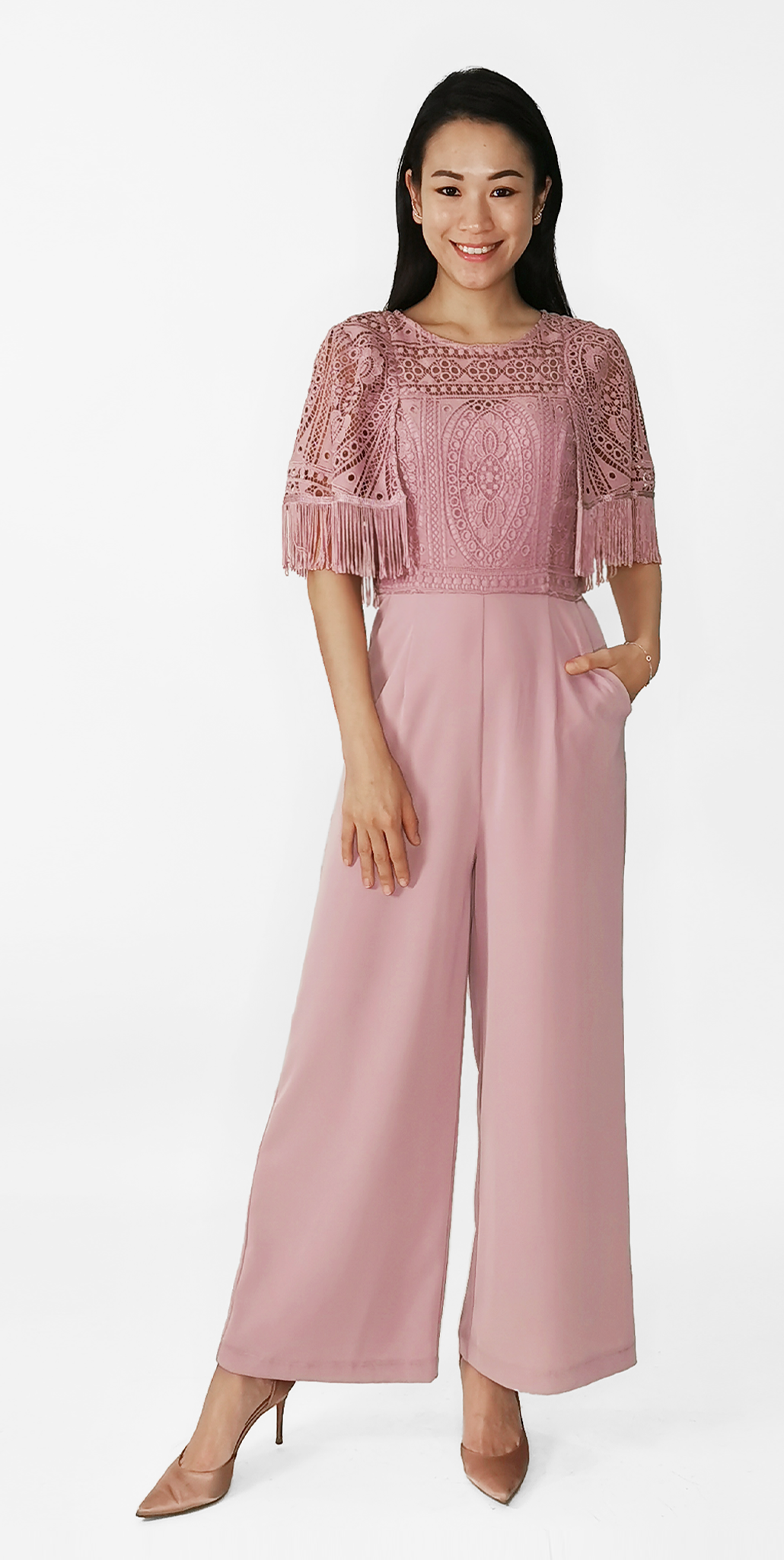 CAROLINE JUMPSUIT [PINK]