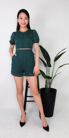 RYLEE JUMPSUIT [SEAWEED]