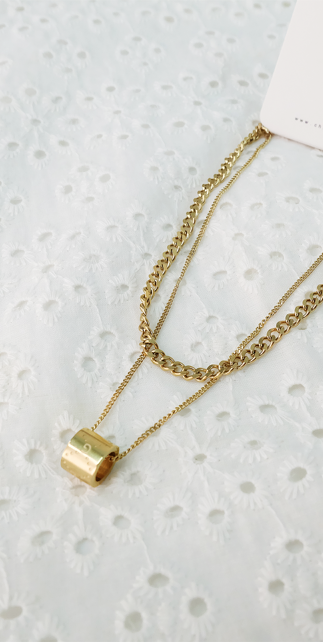 N8017 [NECKLACE] GOLD