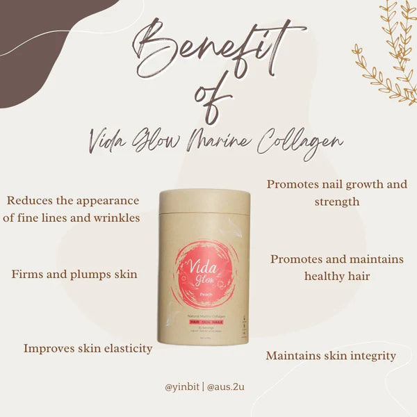 【铂金礼包】Vida Glow - Collagen 胶原蛋白粉5盒