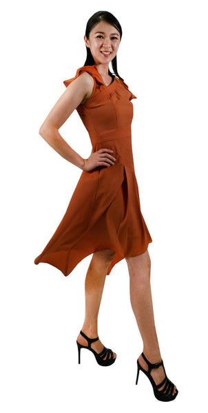 NATALIA DRESS [ORANGE]